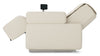 Panasonic Real Pro High Quality Synthetic Leather Full Body Massage Chair - White | Fauteuil de massage complet Real ProMC de Panasonic en cuir synthétique de qualité supérieure - blanc
