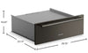 KitchenAid 30" Slow Cook Warming Drawer – Black Ore - KWES730SBE | Tiroir-réchaud mijoteuse KitchenAid de 30 po - minerai noir - KWES730SBE