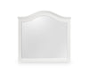 Ella 5pc Bedroom Set with Panel Bed, Dresser & Mirror, White  - Twin Size | Ensemble de chambre à coucher Ella 5 pièces blanc avec lit à panneaux, commode et miroir - format lit simple