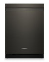 KitchenAid 24\" 44 dBA Dishwasher with 360° Max Jets™ Third Rack – Black Ore - KDPS724SBE
