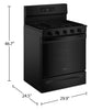 Whirlpool 5.0 Cu. Ft. Gas Range with Air Cooking – Black - WFGS5730SB | Cuisinière à gaz Whirlpool de 5,0 pi3 avec cuisson à air – noire - WFGS5730SB