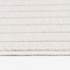 Dream Step Memory Foam Channel Ivory Faux Fur Area Rug - 5' x 7' | Carpette Dream Step à canaux en fausse fourrure ivoire avec mousse à mémoire de forme - 5 pi x 7 pi