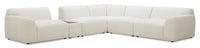 Riverside 6-Piece Sectional - Oyster