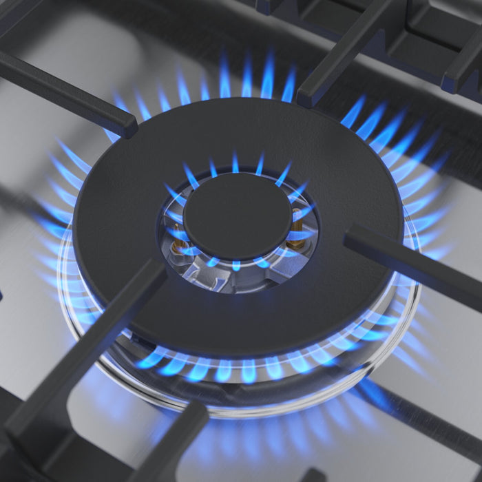 Bosch 30\" 800 Series Gas Cooktop with Dual-Flame Power Burner - NGM8059UC