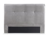 Amos Upholstered Headboard in Grey Fabric, Tufted - Full Size | Tête de lit rembourrée Amos en tissu gris capitonné - format lit double