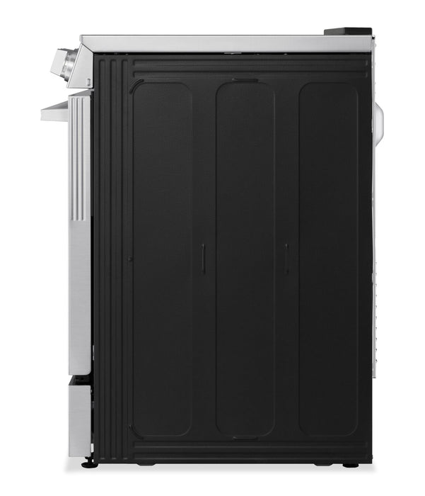 LG 6.3 Cu. Ft. Smart Electric Range with Air Fry – Fingerprint Resistant Stainless Steel - LSEL6337XE