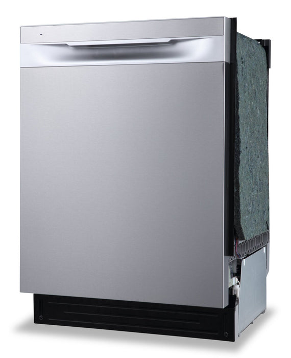 Frigidaire 24\" 49 dBA Top-Control Dishwasher with DishSense® Technology - Stainless Steel - FDHP4336AS