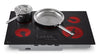 LG 30" 5-Element Electric Cooktop with UltraHeat™ 3.2kW Element - Black - CBEW3017BE | Surface de cuisson électrique LG de 30 po à 5 éléments avec élément UltraHeatMC de 3 200 W - noire - CBEW3017BE