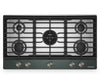 KitchenAid Gas-on-Metal Cooktop with Integrated Wok Grate - Juniper - KCGK736SJP | Surface de cuisson à gaz sur métal KitchenAid avec grille pour wok intégrée - genièvre - KCGK736SJP