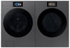 Samsung Bespoke 6.1 Cu. Ft. Front Load Washer and 7.6 Cu. Ft. Electric Dryer – Dark Steel | Laveuse à chargement frontal de 6,1 pi³ et sécheuse électrique de 7,6 pi³ de Samsung Bespoke -acier foncé