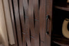 Sienna 33.5" Accent Storage Cabinet with Sliding Door - Dark Oak | Armoire décorative de rangement Sienna de 33,5 po avec porte coulissante - chêne foncé | SIENNACC