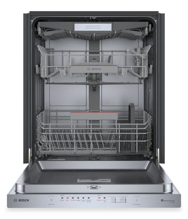 Bosch 500 Series 24'' 44 dBA Built-In Dishwasher - Anti-Fingerprint Brushed Steel - SHP65CC5UC