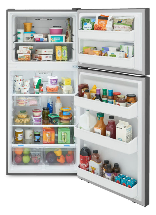 Frigidaire 30” 18 Cu. Ft. Top-Freezer Refrigerator - Fingerprint Resistant Stainless Steel - FRTE1835AV