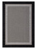Milo 6'7" x 9'6" Flatweave Monochromatic Outdoor Rug – Grey | Carpette Milo à tissage plat monochrome 6 pi 7 po x 9 pi 6 po pour l’extérieur - grise