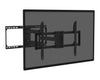 Seneca SDA51 Full Motion Dual Stud TV Mount for 40" to 90" TVs – Black | Support SDA51 de Seneca entièrement articulé pour montants doubles pour téléviseurs de 40 po à 90 po - noir