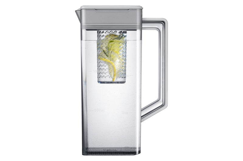 Samsung 36\" 29 Cu. Ft. Bespoke 4-Door Flex™ with Beverage Center™ Refrigerator - Stainless Steel - RF29DB9600QLAA