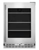 KitchenAid 24" Undercounter Refrigerator with Metallic Accents – PrintShield Stainless Steel - KURR524SPS | Réfrigérateur KitchenAid de 24 po sous le comptoir avec touches métalliques - acier inoxydable PrintShieldMC - KURR524SPS
