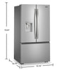 Whirlpool 36" 30 Cu. Ft. French-Door Refrigerator with Ice and Water - Stainless Steel - WRFF3536SZ | Réfrigérateur Whirlpool de 36 po et de 30 pi3 à portes françaises avec eau et glaçons - acier inoxydable - WRFF3536SZ | WRFF353Z