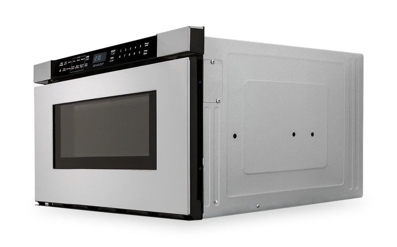 Sharp 1.2 Cu. Ft. Built-In Microwave Oven Drawer - SMD2443JSC