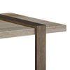 Cyprus 48” Modern Coffee Table - Beige/Bronze | Table à café Cyprus - beige et bronze