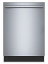 Bosch 500 Series 24'' 44 dBA Built-In Dishwasher Anti-Fingerprint Brushed Steel - SHX65DM5N