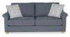Finesse 81" Contemporary Chenille Fabric Sofa - Flint | Sofa contemporain Finesse de 81 po en tissu de chenille - silex