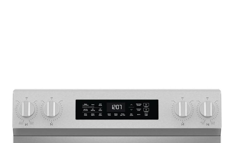 Maytag 30\" 5.3 Cu. Ft. Electric Range with No Preheat Air Fry - Fingerprint Resistant Stainless Steel - YMFES7030SZ