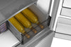 Hisense 36" 22.5 Cu. Ft. Couter-Depth French 4-Door Refrigerator - Stainless Steel - RQ23G4FSEI | Réfrigérateur Hisense de 22,5 pi3 et de 36 po de profondeur comptoir à 4 portes françaises - acier inoxydable - RQ23G4FSEI