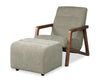 Cove 27" Chenille Fabric Ottoman – Olive | Pouf Cove de 27 po en tissu de chenille - vert olive