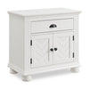 Ella 6pc Bedroom Set with Panel Bed, Dresser, Mirror & Nightstand, White - King Size | Ensemble de chambre à coucher Ella 6 pièces blanc avec lit à panneaux, commode, miroir et table de nuit - format très grand lit