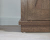 Bristow 31” Accent Cabinet with Shelves and Sliding Barn Door - Walnut Oak | Armoire décorative Bristow de 31 po avec tablettes et porte de grange coulissante - chêne noyer