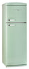 Unique Classic Retro 24" 11 Cu Ft. Top Freezer Refrigerator – Summer Mint Green - UNQ-310L LG TM | Réfrigérateur Classic Rétro d’Unique de 24 po et de 11 pi3 à congélateur supérieur - vert menthe estival - UNQ-310L LG TM