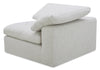Sky Modular 45.75" Fabric Corner Chair with Removable Feather Down Cushions - Nathan Wheat | Fauteuil en coin modulaire Sky de 45,75 po en tissu avec coussins amovibles en duvet et plumes - blé Nathan