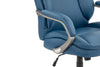 Sealy® Palisade 28" Adjustable Ergonomic Office Chair - Blue | Chaise de bureau ergonomique réglable Palisade de SealyMD de 28 po - bleue