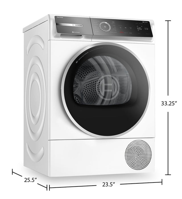 Bosch 500 Series 24\" 4 Cu. Ft. Compact Heat Pump Dryer with Home Connect® - WQB245B0UC