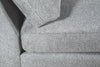 Scott Living Evolve Modular 4-Piece Linen-Look Fabric Sectional with Feather Down Cushions - Grey | Sofa sectionnel modulaire Evolve de Scott Living 4 pièces en tissu d’apparence lin avec coussins en duvet et plumes - gris