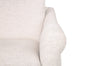 Mallie 84" Chenille Fabric Sofa with Rolled Arms and Wood Legs - Shell White | Sofa Mallie de 84 po en tissu de chenille avec accoudoirs enroulés et pattes en bois - blanc coquillage