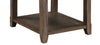 Weston 24” Traditional End Table with Storage and USB Port - Brown Elm | Table de bout traditionnelle Weston de 24 po avec rangement et ports USB - orme brun