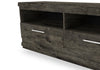 Camden 56" TV Stand with Storage and Cable Management for TVs up to 60" - Alabaster Oak | Meuble pour téléviseur Camden de 56 po avec rangement et système de gestion des câbles pour téléviseurs jusqu’à 60 po - chêne albâtre
