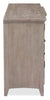 Wesley 80" Traditional TV Stand with Storage and Cable Management for TVs up to 85" - Dovetail Grey | Meuble pour téléviseur traditionnel Wesley de 80 po avec rangement et système de gestion des câbles