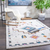 Ellis Multi-Colour Geometric Shag Area Rug - 6'7" x 9'6" | Carpette à poil long Ellis multicolore à motif géométrique - 6 pi 7 po x 9 pi 6 po