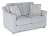 Finesse 59" Contemporary Chenille Fabric Loveseat - Rain | Causeuse contemporaine Finesse de 59 po en tissu de chenille - rain