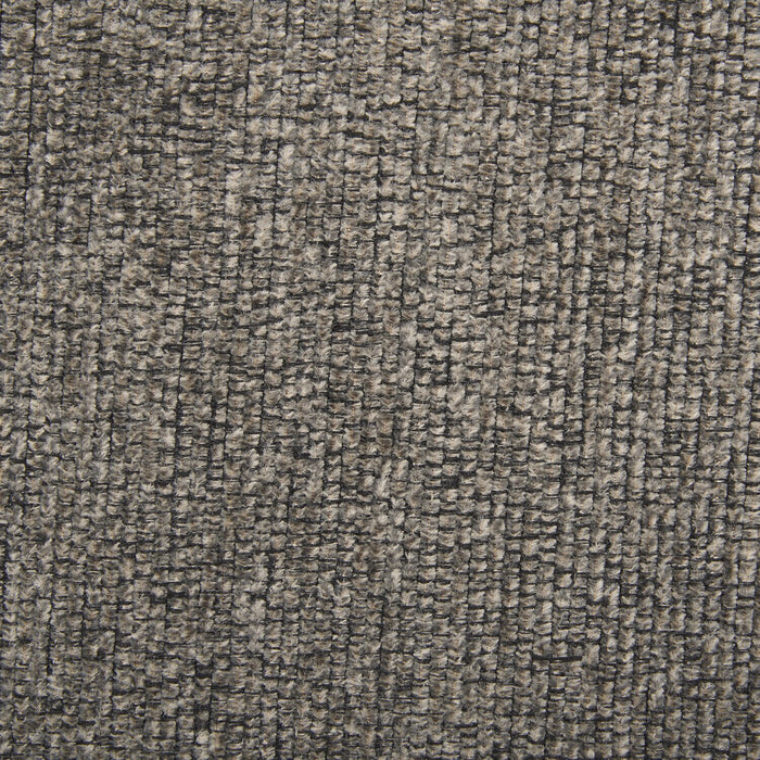 Made in Canada Lennox 79\" Chenille Fabric Sofa with Reversible Cushions and Accent Pillows - Grey