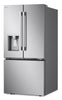 LG 33" 25 Cu. Ft. French-Door Standard-Depth Refrigerator - Stainless Steel - LF25H6330S | Réfrigérateur LG de 33 po et de 25 pi³ de profondeur standard à portes françaises - acier inoxydable - LF25H6330S | LF25H63S