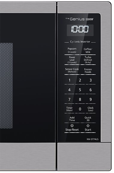 Panasonic 1.6 Cu. Ft. Cyclonic Inverter Countertop Microwave Oven - NNST74LSC