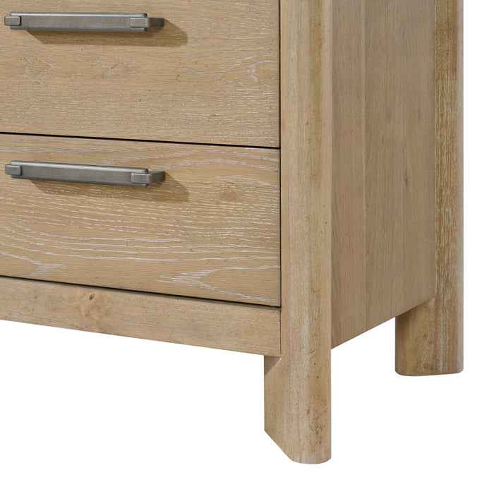 Aspen Dining Server, 64\"W, Wine & Stemware Racks, 3 Drawers & 2 Doors - Natural