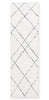 Selin Ivory Washable Runner Area Rug - 2’ x 7’ | Carpette longue Selin ivoire lavable - 2 pi x 7 pi