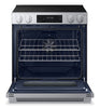 Samsung Bespoke 6.3 Cu. Ft. Slide-In Electric Range with No-Preheat Air Fry Max - NSE70H63SR | Cuisinière électrique encastrée Bespoke de Samsung de 6,3 pi3 avec friture à air sans préchauffage Air Fry Max - NSE70H63SR