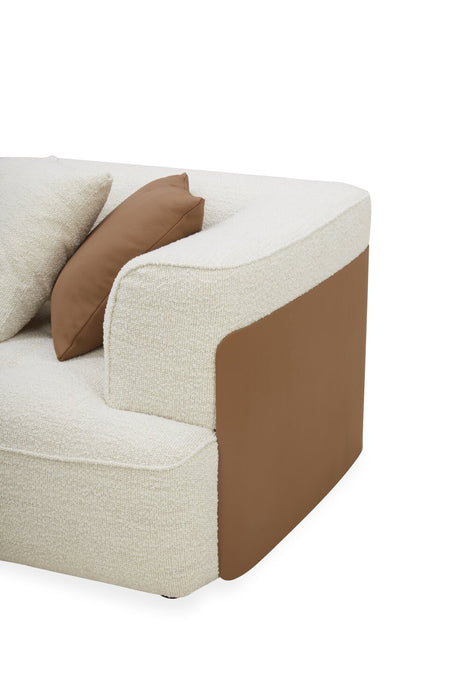 Tribeca 4-Piece Left-Facing Sectional - Pearl