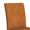 Rain Dining Chair with Cushion Fabric Seat & Back – Orange | Chaise de salle à manger Rain avec siège et dossier rembourrés en tissu - orange